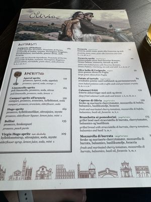 Menu photo 1 Olivia Zachariasbryggen Bergen, 12