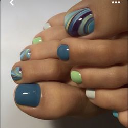 6ix Tips Nails & Spa - 1st visit on May 25th - What I asked for ...