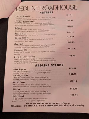 Menu photo 3 Redline Roadhouse Cortlandt, NY Menu photo 3 Redline Roadhouse Cortlandt, NY