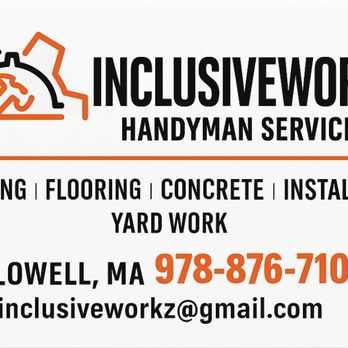 InclusiveWorkz - Handyman Near Me - Lowell, Massachusetts