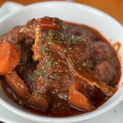 Kilimandjaro Restaurant - Thiou (tomato stew) with fish