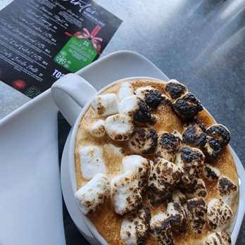 Toast - Creme Brule Latte.. don't worry about the marshmallows, you can remove the burnt part - Breakfast & Brunch Near Me - Temecula, California Toast - Creme Brule Latte.. don't worry about the marshmallows, you can remove the burnt part - Breakfast & Brunch Near Me - Temecula, California