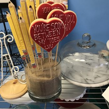 Candy Valley Cake Company - a display of valentine's day cookies - Bakeries Near Me - Richmond, Virginia Candy Valley Cake Company - a display of valentine's day cookies - Bakeries Near Me - Richmond, Virginia