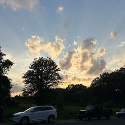 Outside