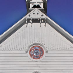 White Church Gallery - White Church Gallery is an 1880's former Methodist Church turned Art Gallery. The gallery is located in historic Grindstone City, MI.