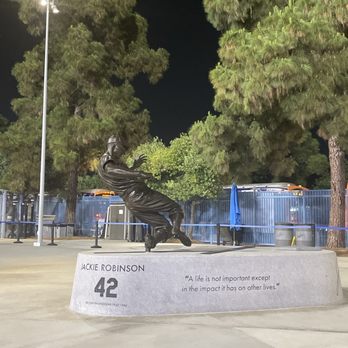 Dodger Stadium - The Legend #42 Jackie Robinson - Stadiums & Arenas Near Me - Los Angeles, California