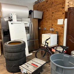 Upscale Resale Thrift Store - Bike fridge