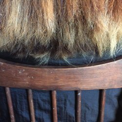 Steel Magnolia - Can you see all the hair she completely missed while cutting it??