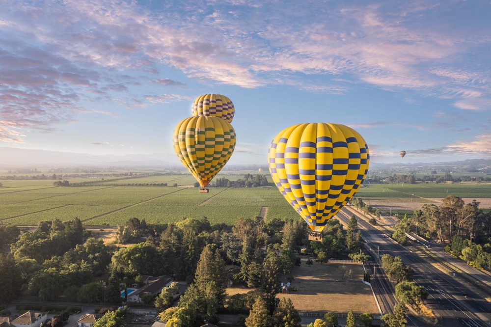 Balloons Above the Valley