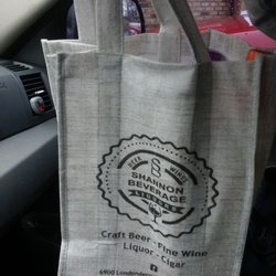 Shannon Beverage Warehouse - Bag to carry bottles. Given w/purchase