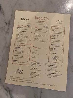 Menu photo 7 Mrs P's Bar & Kitchen Atlanta, GA Menu photo 7 Mrs P's Bar & Kitchen Atlanta, GA
