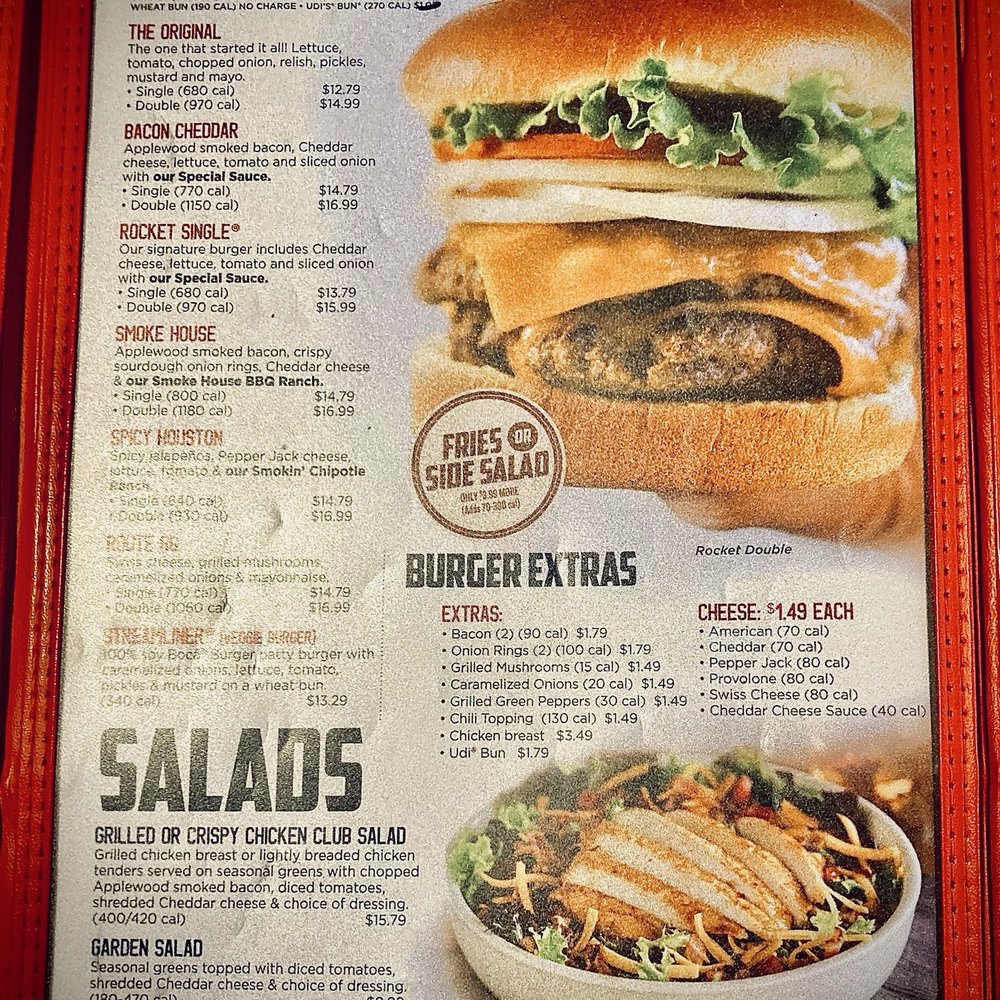 Johnny Rockets - Johnny Rocket menu - Diners Near Me - Reno, Nevada