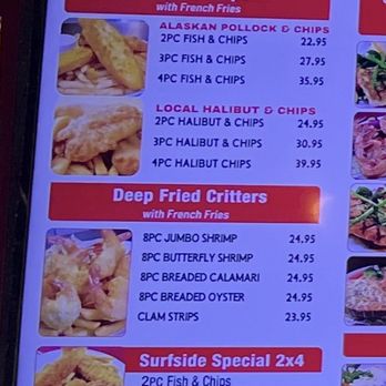Surfside Seafood - Prices August 2025 - Fish & Chips Near Me - Port Hueneme, California Surfside Seafood - Prices August 2025 - Fish & Chips Near Me - Port Hueneme, California