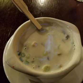 Lemongrass Grill - Chicken coconut soup DELICIOUS!!! I put down the spoon & sipped the bowl dry - Thai Near Me - Munroe Falls, Ohio Lemongrass Grill - Chicken coconut soup DELICIOUS!!! I put down the spoon & sipped the bowl dry - Thai Near Me - Munroe Falls, Ohio