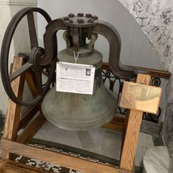 Carroll County Courthouse - Bell from first courthouse