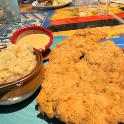 Augsburg Haus - Jagerschnitzel with cream sauce and sauerkraut