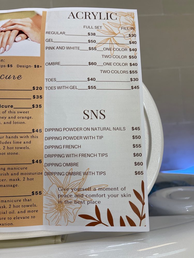 WIN NAILS Updated October 2024 1691 J A Cochran Bypass, Chester