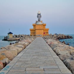 Leuchtturm bei Venedig