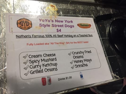 Menu photo 6 Yoyo's Hot Dog Houston, TX Menu photo 6 Yoyo's Hot Dog Houston, TX