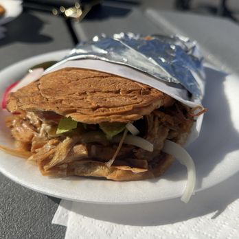 Tacos Dona Chula - Delicious torta with all the fixings! - Mexican Near Me - Modesto, California Tacos Dona Chula - Delicious torta with all the fixings! - Mexican Near Me - Modesto, California
