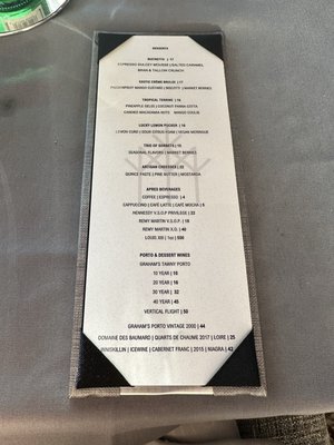Menu photo 4 The Edge Restaurant & Lounge Stateline, NV Menu photo 4 The Edge Restaurant & Lounge Stateline, NV