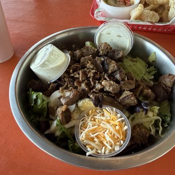 Hungry Jalapeño - Mexican Cobb Salad with Beef Fajita - Mexican Near Me - Brock, Texas
