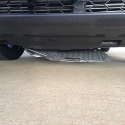 They blamed me saying I ran over a parking block.  Pretty sure I would know if that was the case.  Don't trust them!!