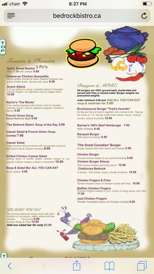 Menu photo 3 The Bedrock Bistro Hamilton, ON