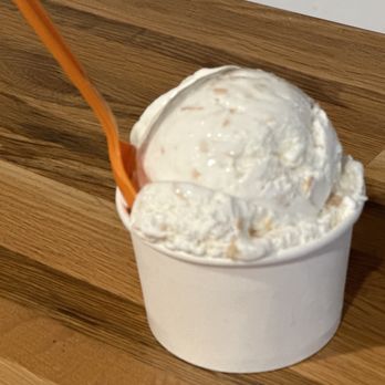 Orange Octopus - Toasted coconut ice cream - Ice Cream & Frozen Yogurt Near Me - Sarasota, Florida Orange Octopus - Toasted coconut ice cream - Ice Cream & Frozen Yogurt Near Me - Sarasota, Florida