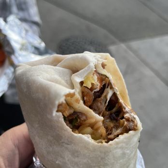Carmelo's Tacos - al pastor burrito. highly recommended - Mexican Near Me - Seattle, Washington