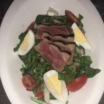 Barawine - Nicoise Salad (Pro tip: substitute the Iceberg lettuce for Spinach) - Wine Bars Near Me - New York, New York Barawine - Nicoise Salad (Pro tip: substitute the Iceberg lettuce for Spinach) - Wine Bars Near Me - New York, New York
