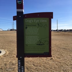 Jim Davidon Bark & Play Off-Leash Park - Many signs throughout the park with training ideas and tips/tricks.