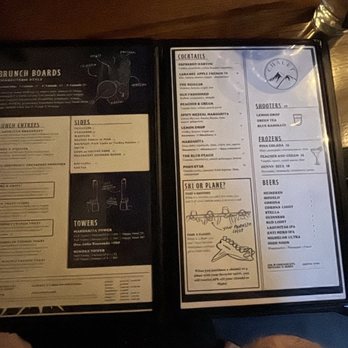 Chalet - Their brunch and drink menu. - New American Near Me - Chicago, Illinois
