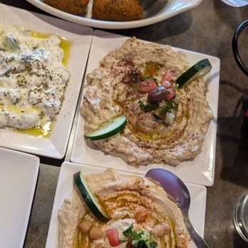Eden's Grill Inn - Sampler appetizer and falafel - Greek Near Me - Phoenix, Arizona