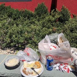 KFC - Fine dining here.