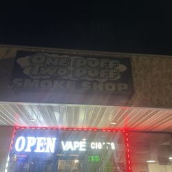 One puff Two Puff - One Puff Two Puff is hands down the best smoke shop around! Great selection, fair prices, and super friendly staff. Always my go-to spot!