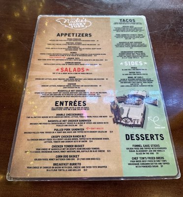 Menu photo 1 Nudie's Honky Tonk Nashville, TN