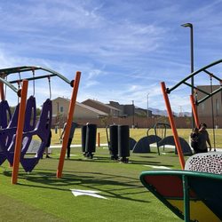 Battle Born Park - Football style equipment
