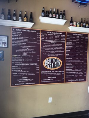 Menu photo 5 New York Pizza Pub New Braunfels, TX