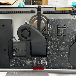 Human Computer - Imac screen screen installation