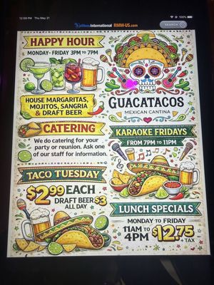 Menu photo 2 Guacatacos - Mexican Cantina Weston, FL