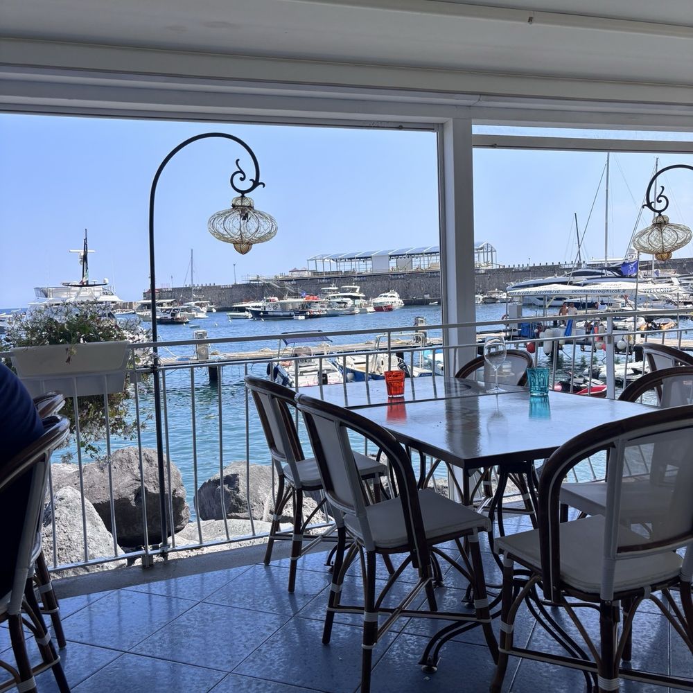 Lido Azzurro - View from restaurant:-) - Italian Near Me - Amalfi, SA Lido Azzurro - View from restaurant:-) - Italian Near Me - Amalfi, SA