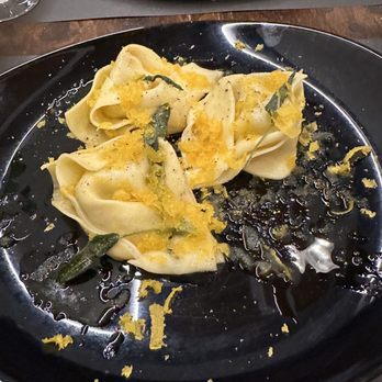 La Salmoneria - TORTELLI AL BACCALA Fresh artisanal egg tortelli filled with cod and ricotta, in butter and sage emulsion, with a rain of bottarga - Bakeries Near Me - Florence, FI La Salmoneria - TORTELLI AL BACCALA Fresh artisanal egg tortelli filled with cod and ricotta, in butter and sage emulsion, with a rain of bottarga - Bakeries Near Me - Florence, FI