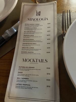 Menu photo 3 Finca Argentina Tijuana, BCN