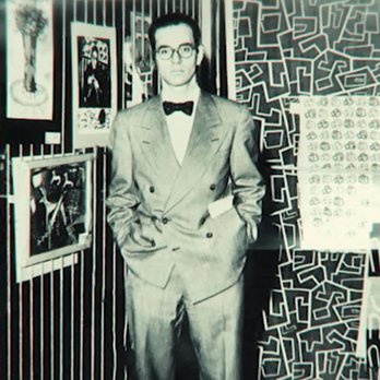 Hyde Park Art Center - Don Baum, image from 14 minutes into movie about Hairy Who. - Art Galleries Near Me - Chicago, Illinois