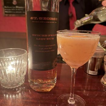 Haberdasher - The pear liqueur drink for the holidays - Cocktail Bars Near Me - San Jose, California