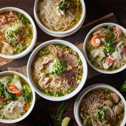 Pho Pasteur - Variety of Pho options - chicken, beef, vegetarian, vegan and seafood