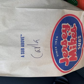 Jersey Mike's Subs - My bag! My name! My food!! - Fast Food Near Me - Sugar Land, Texas