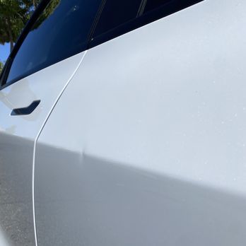 Dents Doctor - Before (dent on body line) - Mobile Dent Repair Near Me Dents Doctor - Before (dent on body line) - Mobile Dent Repair Near Me