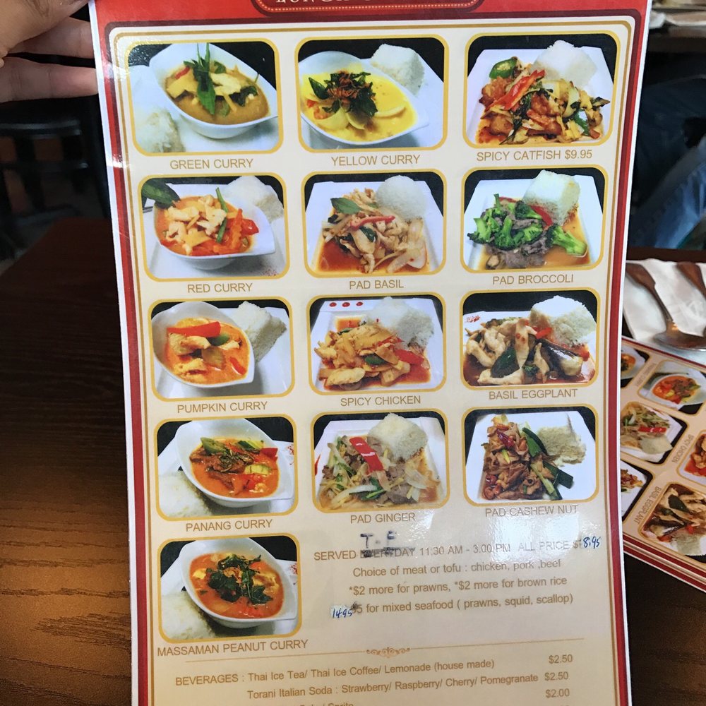 Mai Thai 2 - Lunch Special Menu - Thai Near Me - Concord, California Mai Thai 2 - Lunch Special Menu - Thai Near Me - Concord, California